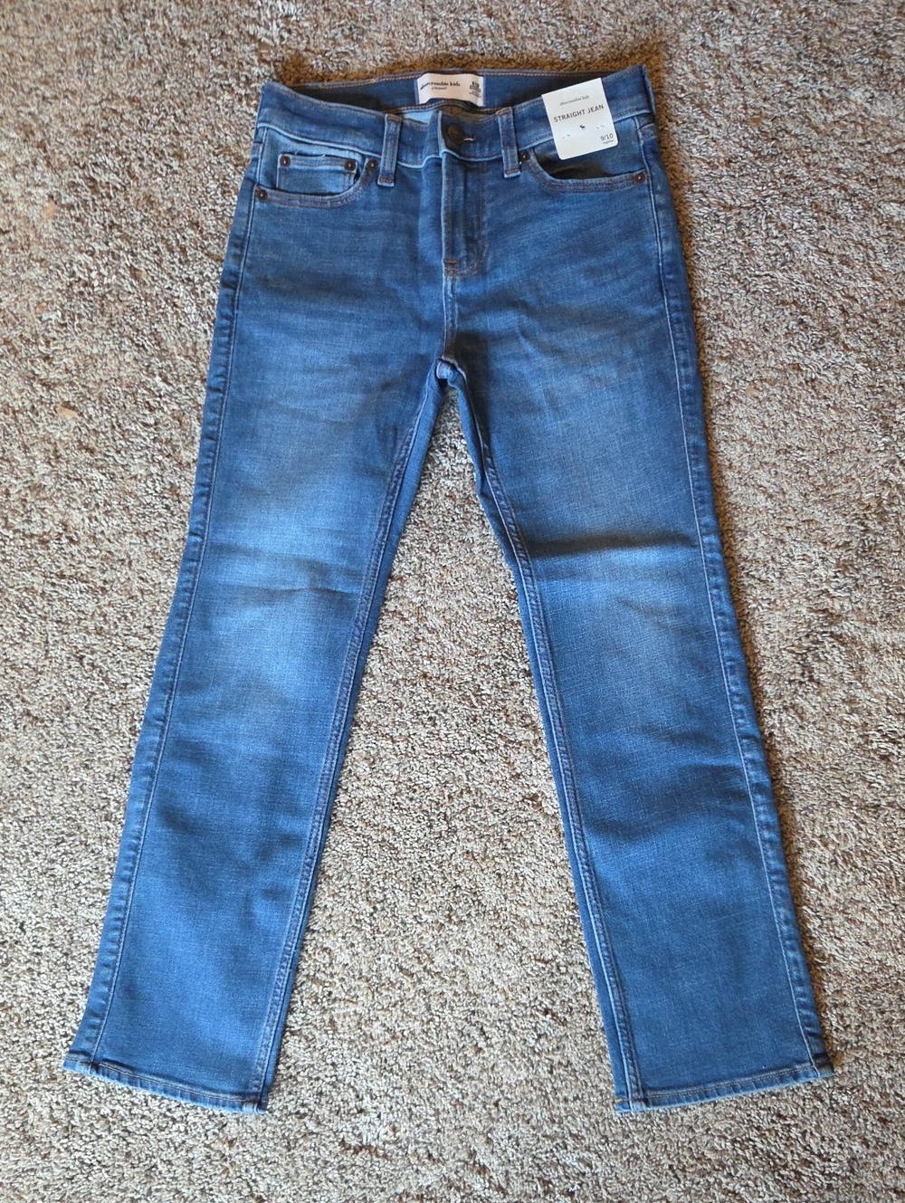 abercrombie kids Blue Straight Jeans